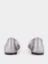 Le Monde Beryl Silver Leather Luna Slipper