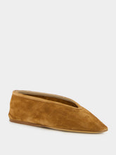 Le Monde Beryl Luna Slipper in Taupe Suede