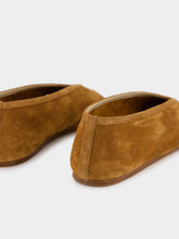 Le Monde Beryl Luna Slipper in Taupe Suede