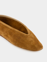 Le Monde Beryl Luna Slipper in Taupe Suede