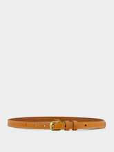 Frame Tan Leather Classic Belt