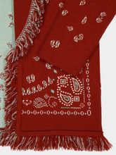 Alanui Harissa-New Sage Bandana Jacquard Cardigan