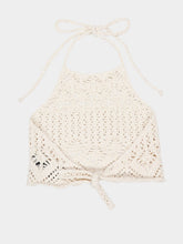 Alanui White Pearl Lagoon Romance Top