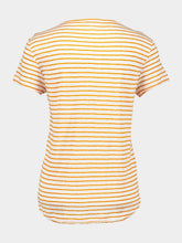 Frame Striped Orange T-Shirt