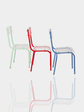 Laurent Badier Red Acrylic Glass Chair