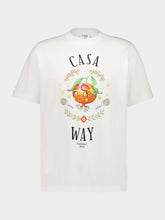 Casablanca White Casa Way Orange Mascot T-Shirt