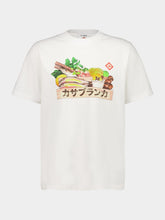 Casablanca White Ingredients Print T-Shirt