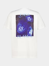 Casablanca White Meduse Sportive Cotton T-Shirt