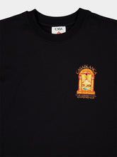 Casablanca Black Hermons Mirage Arch Cotton T-Shirt