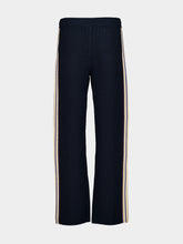 Casablanca Navy Café Culture Wool Track Pants