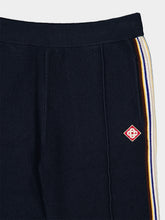 Casablanca Navy Café Culture Wool Track Pants
