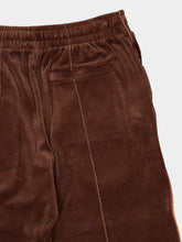 Casablanca Dark Brown Velour Track Pants