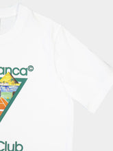 Casablanca White Tennis Club Graphic T-Shirt