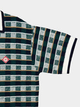 Casablanca Green Crochet Mosaic Shirt