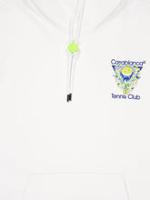 Casablanca White Tennis Club Icon Hooded Sweatshirt