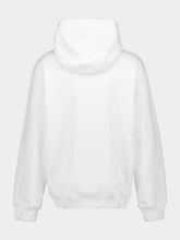 Casablanca White Innocence Triangle Long Sleeve Hooded Sweatshirt