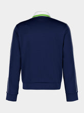 Casablanca Navy Viscose Piqué Track Jacket