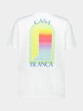 Casablanca White L’Arche Organic Cotton T-Shirt