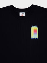 Casablanca Black L’Arche Organic Cotton T-Shirt