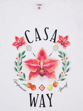 Casablanca White Casa Way Orchid T-Shirt