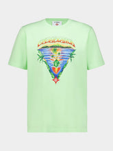 Casablanca Green Innocence Triangle Classic T-Shirt