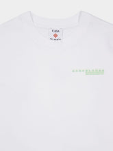 Casablanca White Glitch Orchid Long-Sleeve T-Shirt