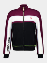 Casablanca Black Merino Stripe Track Jacket