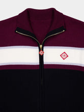 Casablanca Black Merino Stripe Track Jacket