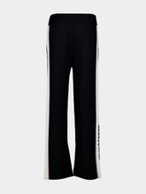 Casablanca Black Stripe Merino Knit Trousers