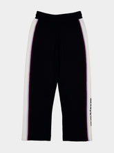 Casablanca Black Stripe Merino Knit Trousers