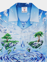 Casablanca Lost Atlantis Silk Cuban Shirt