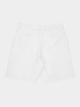 Casablanca White Monogram Cotton Shorts
