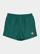 Casablanca Green Monogram Jacquard Swim Shorts