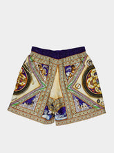 Casablanca Multicolour Silk Plafond Orné Shorts