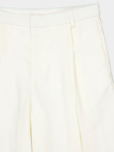 Casablanca White Pleated Baggy Shorts
