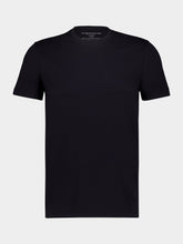 Majestic Filatures Marine Blue Julien Organic Cotton T-Shirt