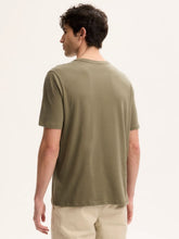 Majestic Filatures Lichen Green Julien Organic Cotton T-Shirt