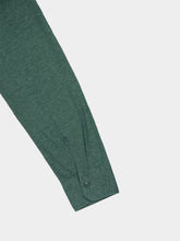 Majestic Filatures Agave Green Long-Sleeve Linen Shirt