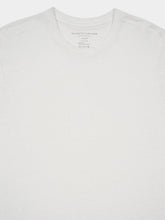 Majestic Filatures White Round Neck Short-Sleeved T-Shirt