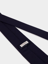 Brunello Cucinelli Blue Virgin Wool Tie