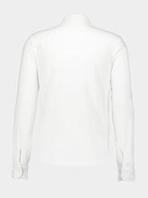 Majestic Filatures White Organic Cotton Artisanal Dyeing Herman Shirt