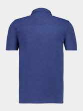 Majestic Filatures Bleu Taormina Organic Cotton Polo