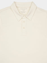 Majestic Filatures Ecru Organic Cotton Short-Sleeve Polo