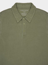 Majestic Filatures Army Green Organic Cotton Short-Sleeve Polo