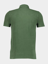 Majestic Filatures Tuscan Green Organic Cotton Short-Sleeved Polo