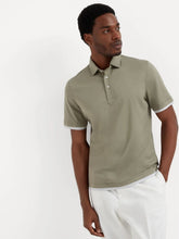 Brunello Cucinelli Olive Green Faux-Layer Polo