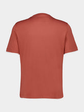 Brunello Cucinelli Medium Orange Faux-Layered T-Shirt