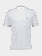 Brunello Cucinelli Grey Cotton Jersey T-Shirt