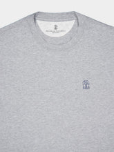 Brunello Cucinelli Grey Cotton Jersey T-Shirt