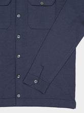 Piacenza 1733 Blue Silk Cotton Overshirt